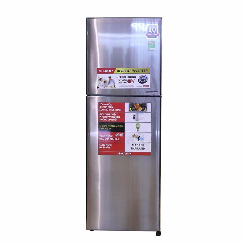 Tủ lạnh Sharp Inverter 342 lít SJ-X346E-SL (SHOP CHỈ BÁN TRONG TP HCM)