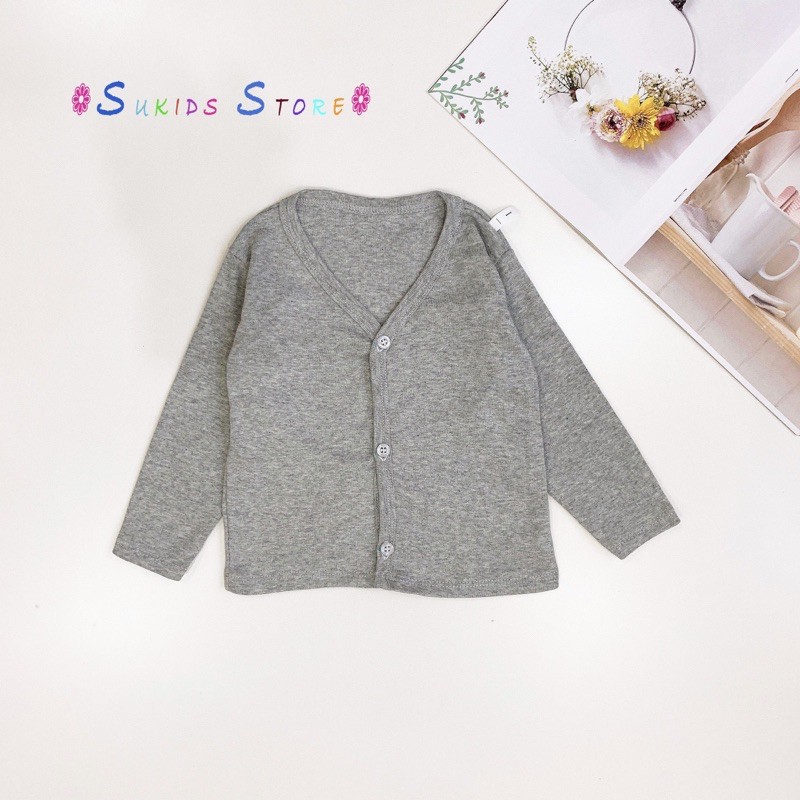 [Rẻ vô địch-ảnh thật] Áo khoác cardigan bé trai / bé gái cổ tim ấm áp sành điệu không thể thiếu cho bé trong mùa đông