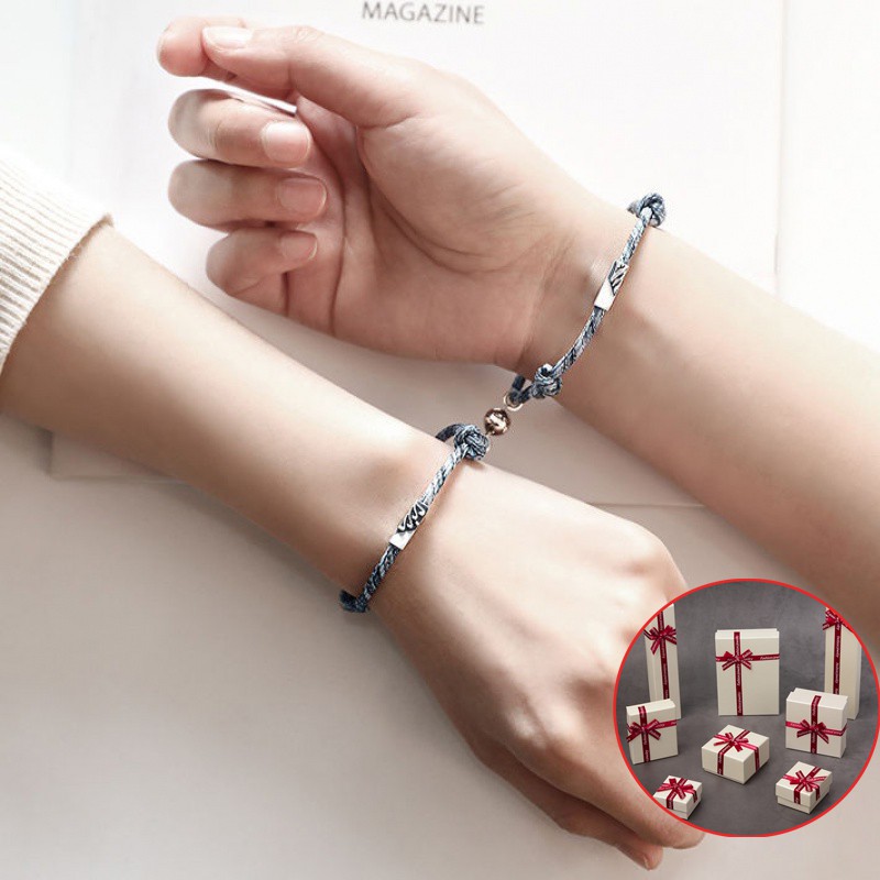 Vòng tay cặp đôi tình yêu " Núi - Biển" Tượng trưng cho tình yêu