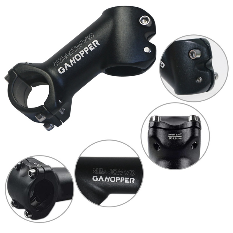 Pô Tăng Góc 45 Độ 31.8X28.6X90mm Cho Xe Đạp Leo Núi