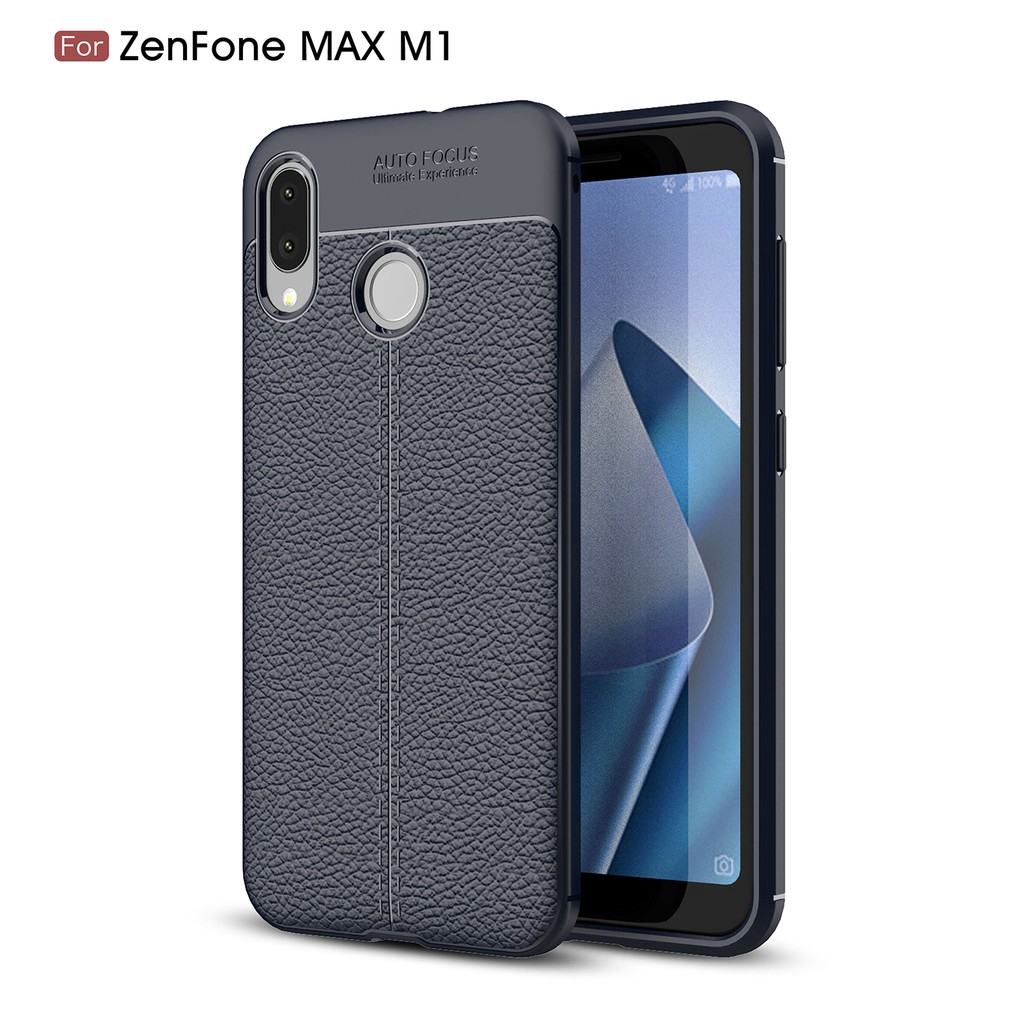 Ốp Lưng Da Tpu Thời Trang Cho Asus Zenfone Max (M1) Zb555Kl / Max Pro (M1) Zb601Kl