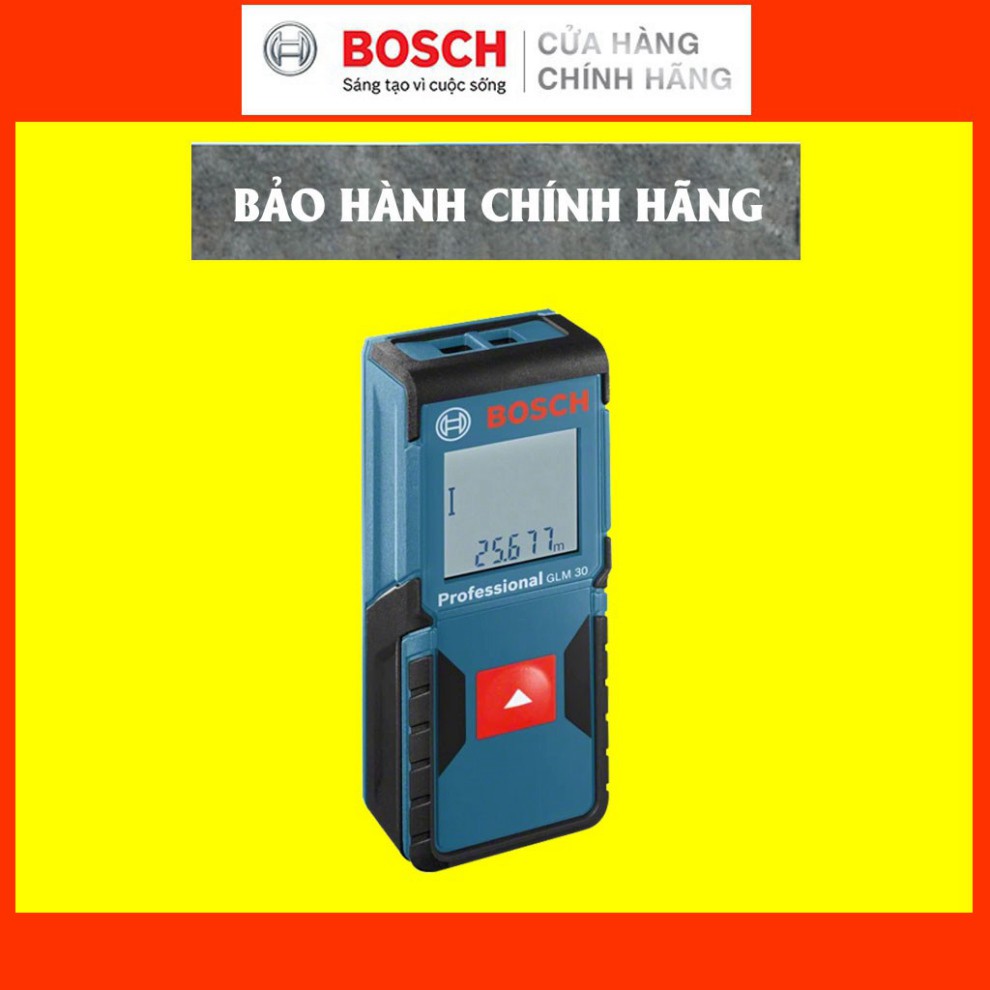 [HÀNG CHÍNH HÃNG] Máy Đo Khoảng Cách Laser Bosch GLM 30