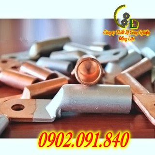 Đầu cos đồng nhôm 1 lỗ [1cái] đầu cốt bấm dây điện sử lý đồng nhôm DTL1-95