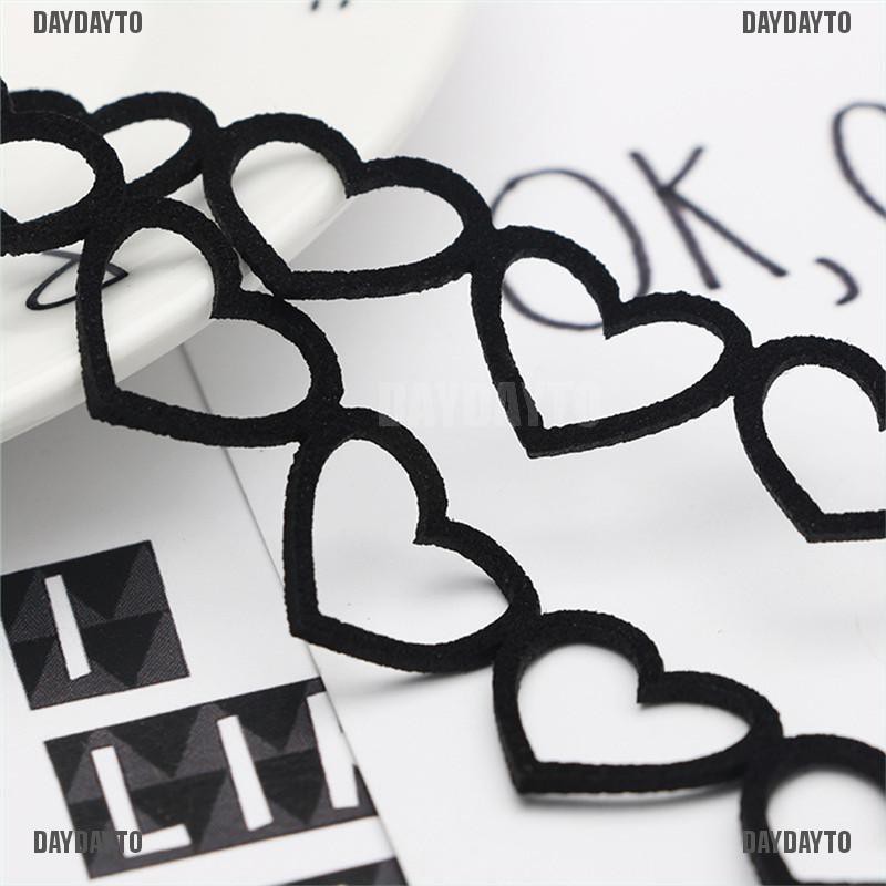 Vòng Cổ Choker Dây Nhung Mặt Trái Tim Phong Cách Gothic Punk Cổ Điển