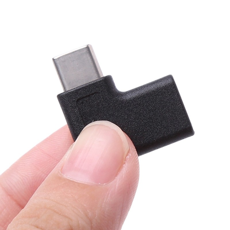 Right Angle USB 3.1 Type C Male To Female USB-C Converter Adapter | BigBuy360 - bigbuy360.vn