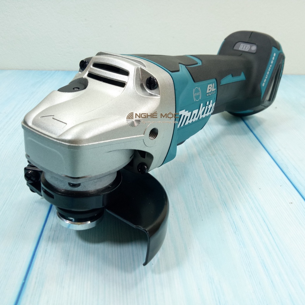 Máy mài góc pin Makita DGA408Z 18V chính hãng máy cắt Makita DGA 408 công tắc bóp Nghề Mộc