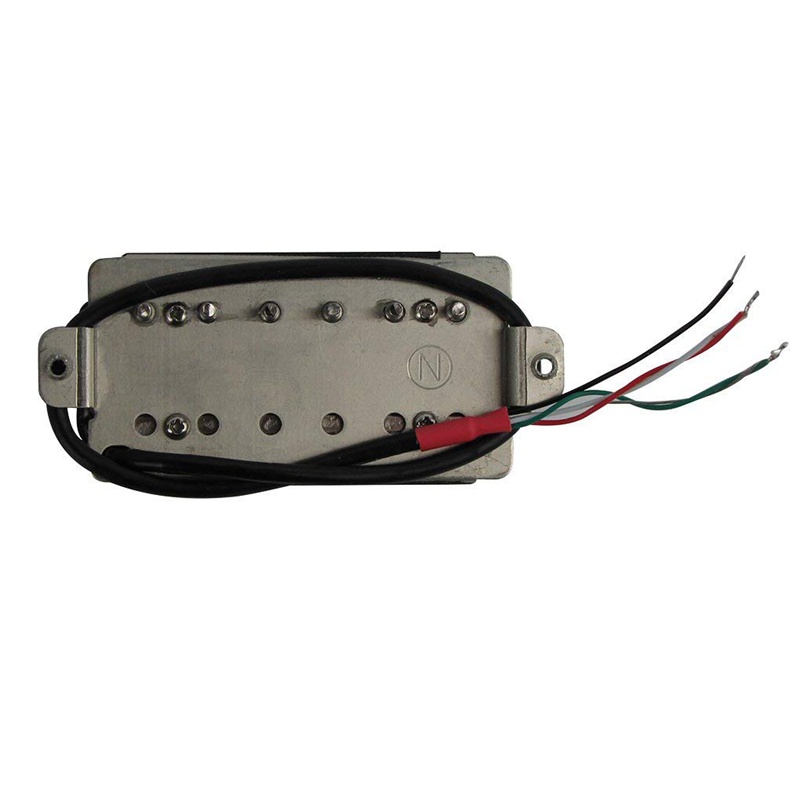 Bộ pickup Humbucker lõi đôi đầu ra cao tần màu đen họa tiết ngựa vằn cho đàn guitar