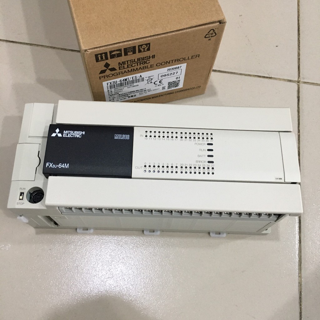 Bộ lập trình PLC Mitsubishi FX3U-64MT/ES-A