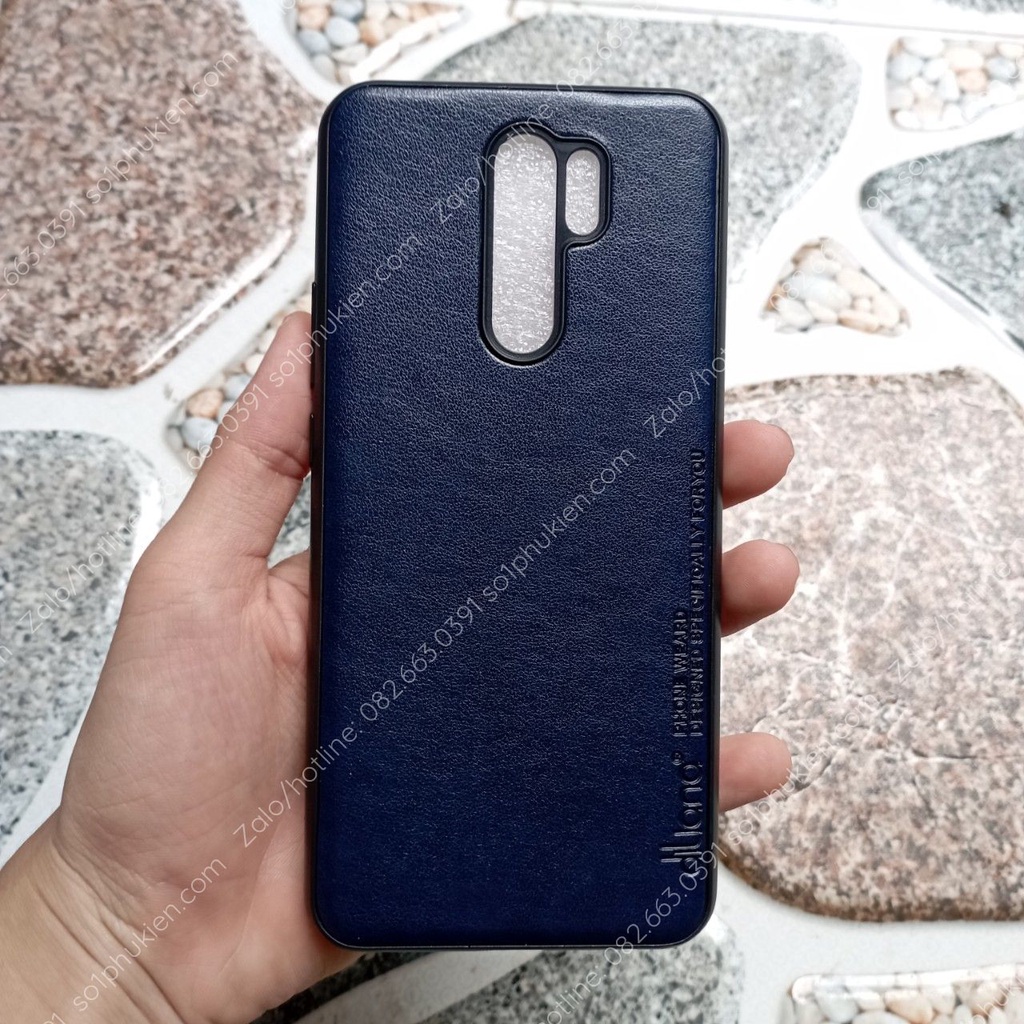 Ốp da Xiaomi Redmi 9 chất liệu da sang trọng bền đẹp