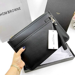 Ví Clutch Th0m Br0wne da thật xịn