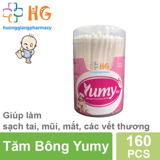 Tăm bông Yumy trẻ em (Lọ 160 que)