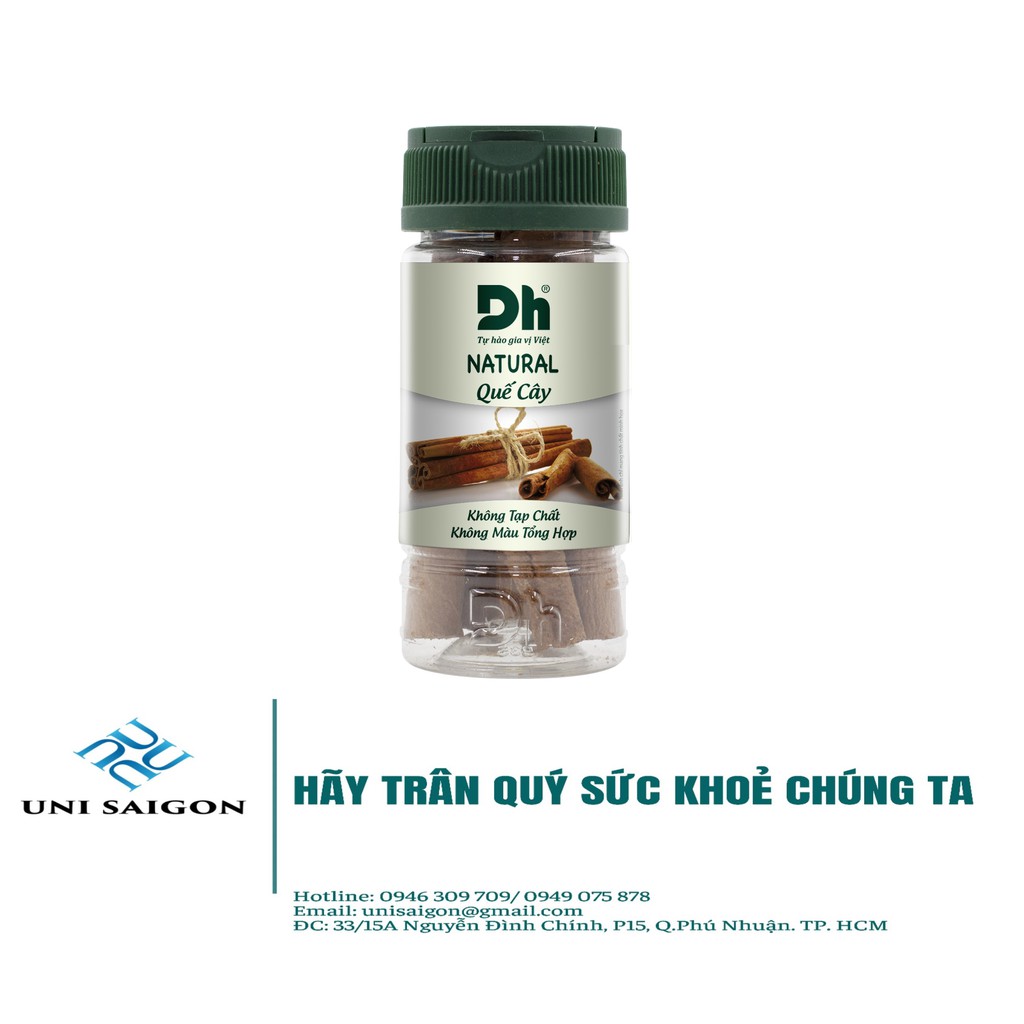 Hũ Natural Quế Cây -Thương hiệu DH Foods
