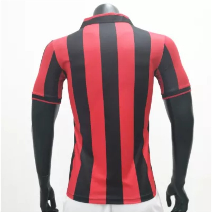 Áo thun bóng đá đội tuyển AC Milan 90/91 96/97 02/03 06/07 tuỳ chọn phong cách cổ điển