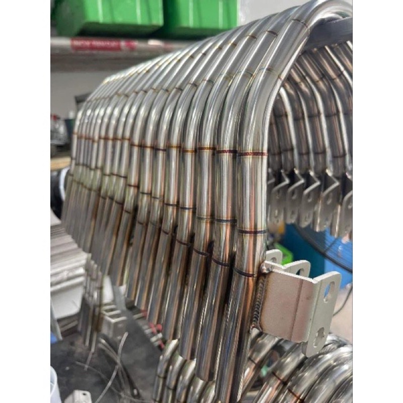 Tay xách inox trắng Wave 110- wave 100- wave 50cc