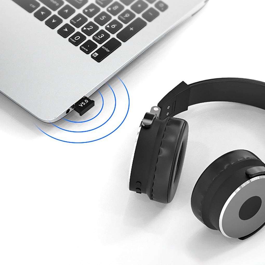 Cục USB kết nối bluetooth 5.0 đa năng chuyên dụng dành cho laptop