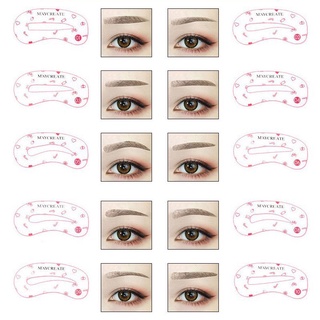 Bộ 3 khuôn tạo kiểu kẻ chân mày cao cấp tiện dụng