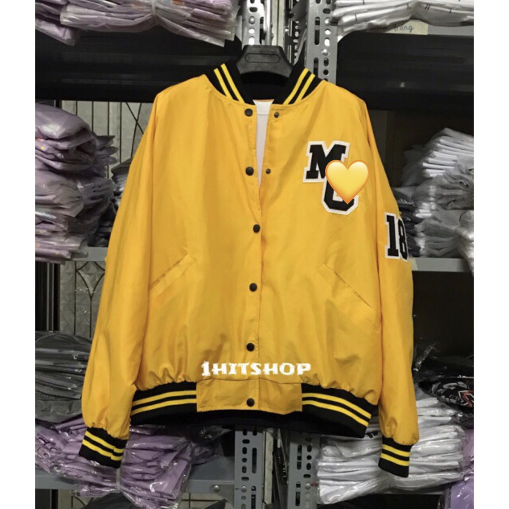 Áo Khoác Dù BOMBER MC MAR.CUS. 4 KIỂU Ulzzang Unisex 1hitshop