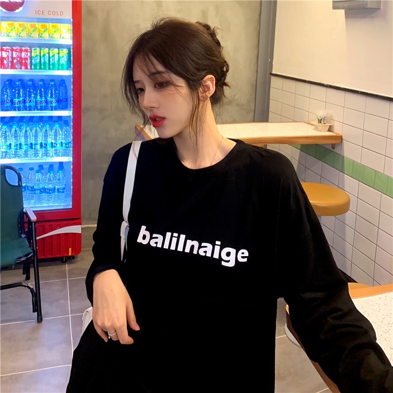 Áo thun dài tay nam nữ, áo phông dài tay unisex form rộng chất cotton dày đẹp in hình BALI