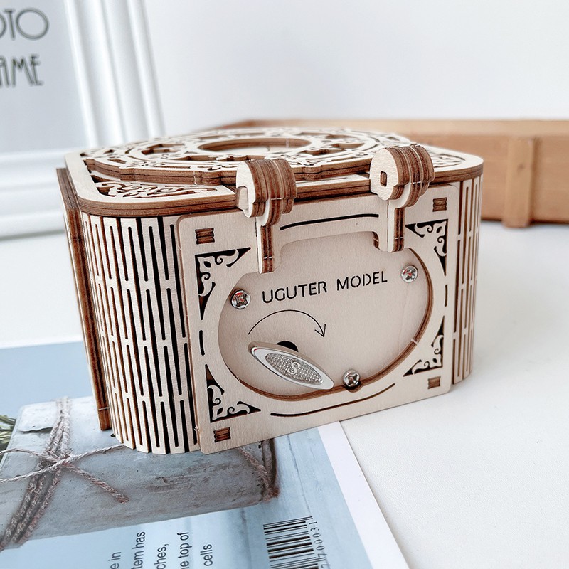 Mô hình Chuyển động Hộp trang sức Jewelry Box G609d kèm Hộp nhạc Uguter