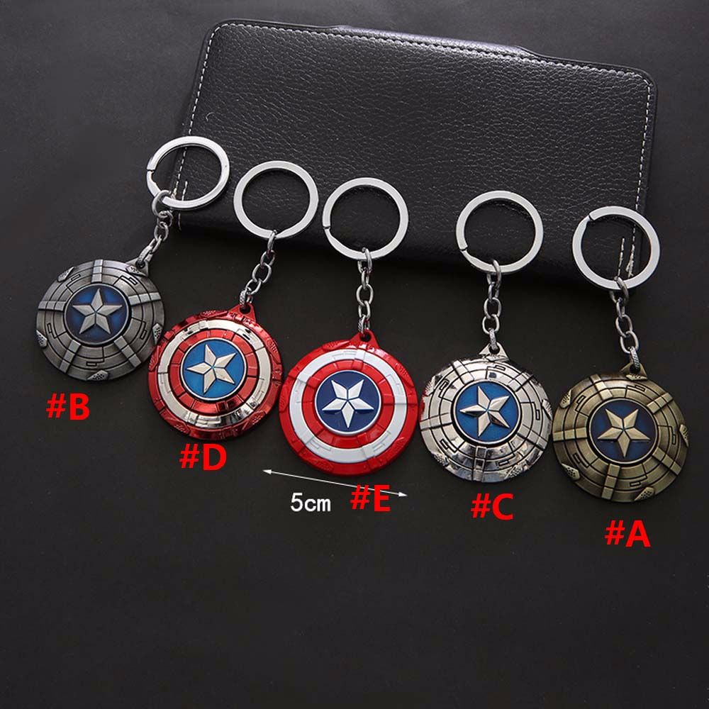 Móc khóa hình khiên captain america trong phim avengers