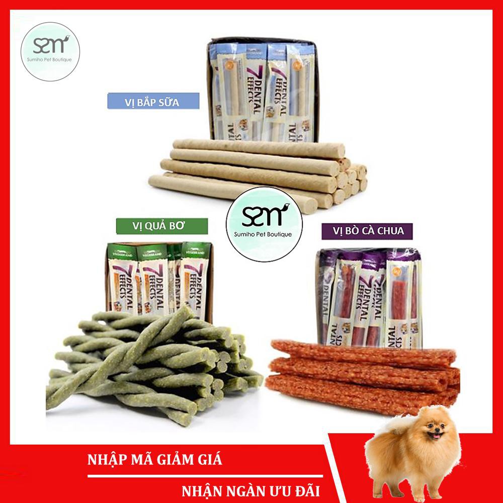 Xương gặm 7 Dental Effect sạch răng, thơm miệng cho chó