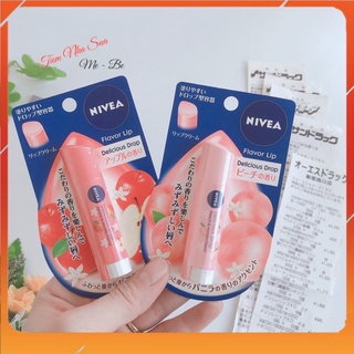 Son Dưỡng Mềm Môi Nivea Trái Cây Hương Đào Của Nhật