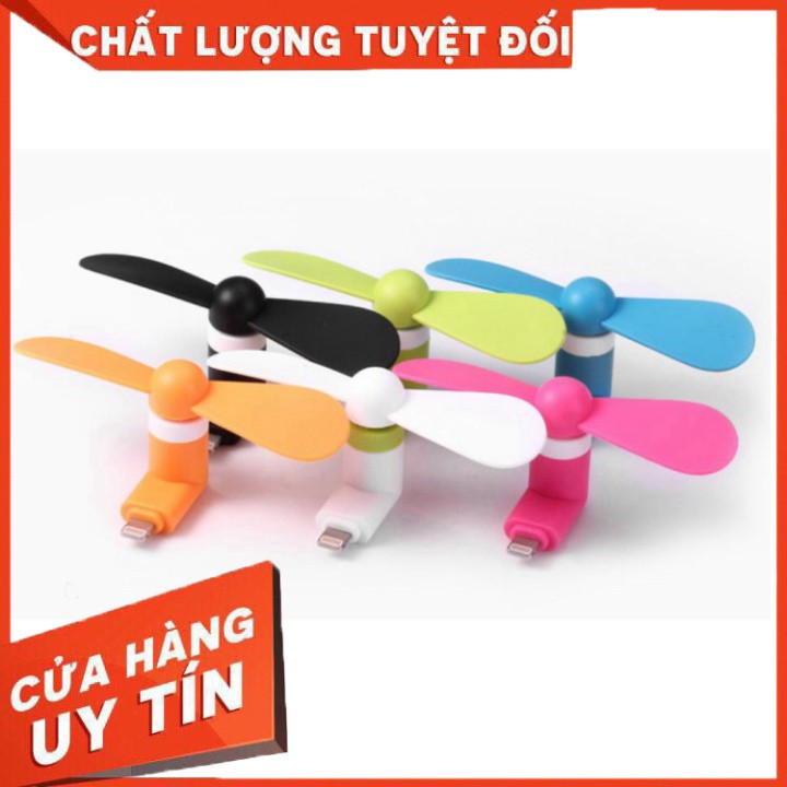 [SALE] Quạt 2 Cánh Mini Cắm Nguồn Iphone