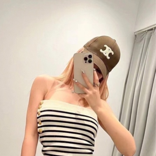 Mũ Lưỡi Trai Cotton Triomphe Gabardine Mới 2022 - Không Hộp