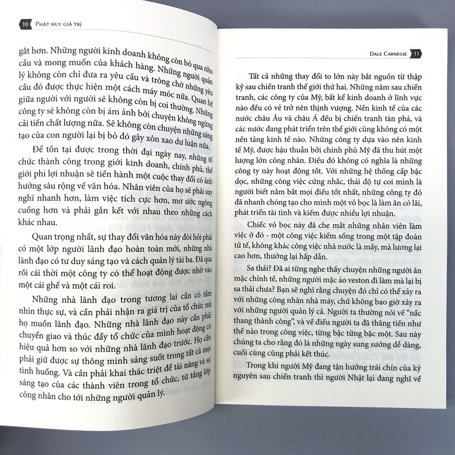 Sách - Phát Huy Giá Trị – Con Đường Nhanh Nhất Đi Đến Thành Công - Dale Carnegie - HH