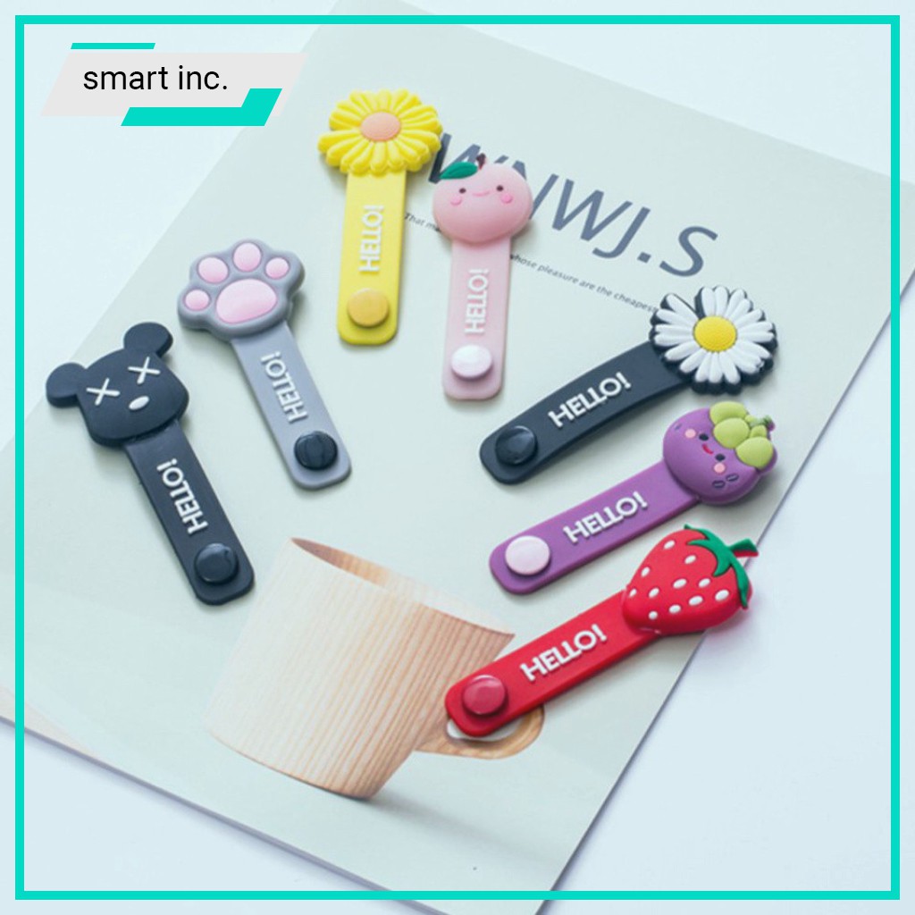 Kẹp Cuốn Quấn Thu Gọn Bảo Vệ Cáp Sạc Dây Sạc Chống Rối Cute Dây Quấn Gọn Cáp Sạc Điện Thoại Tai Nghe Dễ Thương | BigBuy360 - bigbuy360.vn