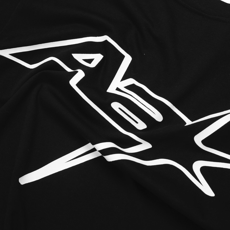 ÁO THUN AA STU IN LOGO RACING - AA STU.® RACING LOGO // BLACK - AASTUDIO