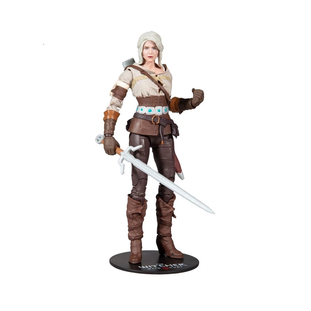 Mô hình The Witcher Ciri 18cm McFarlane Mô hình có khớp Nhựa PVC, ABS CHÍNH HÃNG MỸ TWMF04