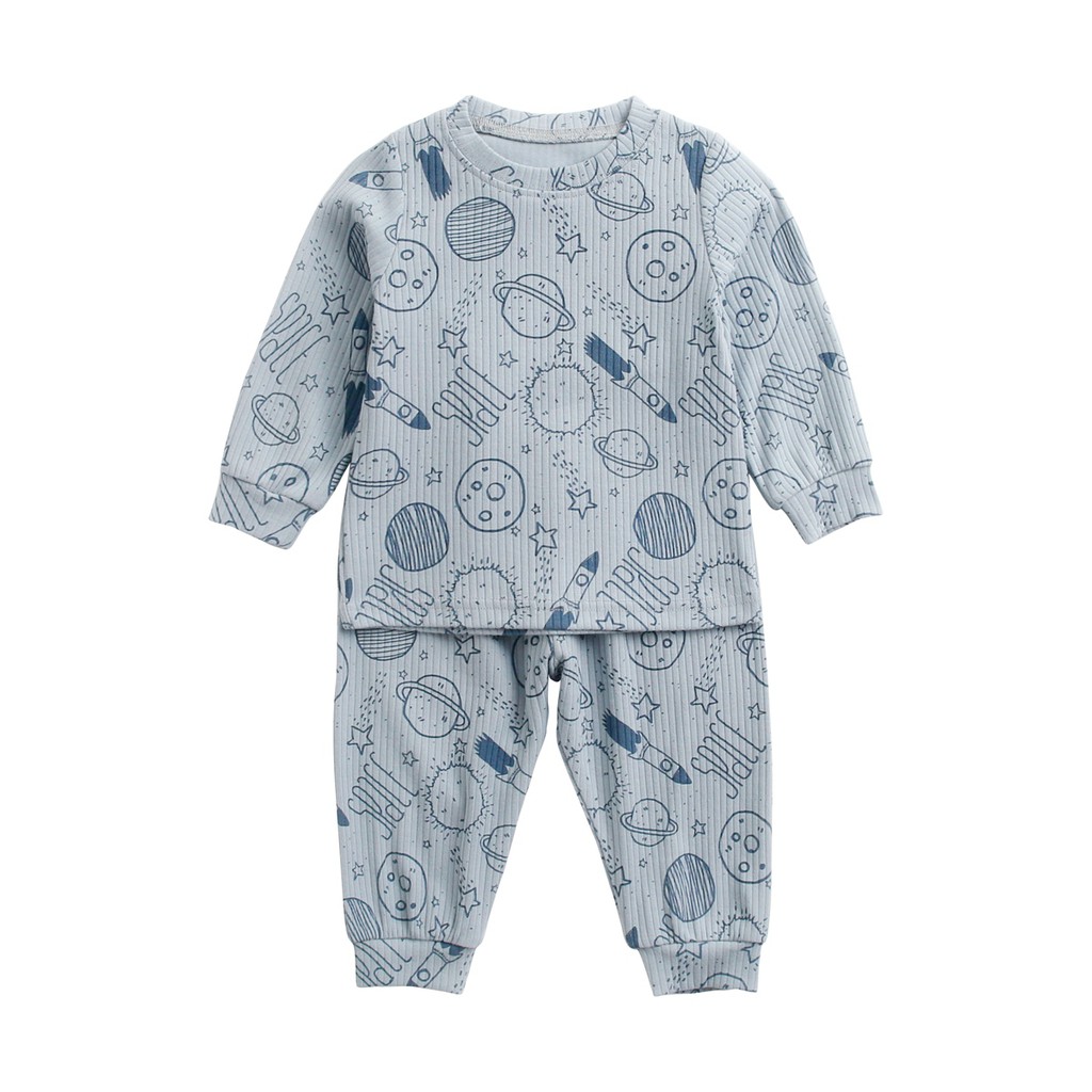 Bộ Quần Áo Sanlutoz Tay Dài Kiểu Dáng Dễ Thương Thời Trang Mùa Thu Dành Cho Bé