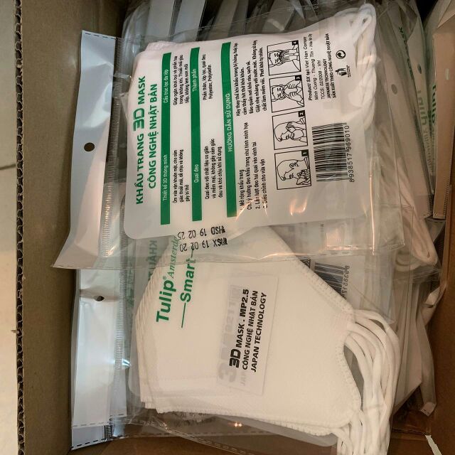 Khẩu trang 3D Mask ngăn khói bụi (1 gói 5 miếng) | BigBuy360 - bigbuy360.vn