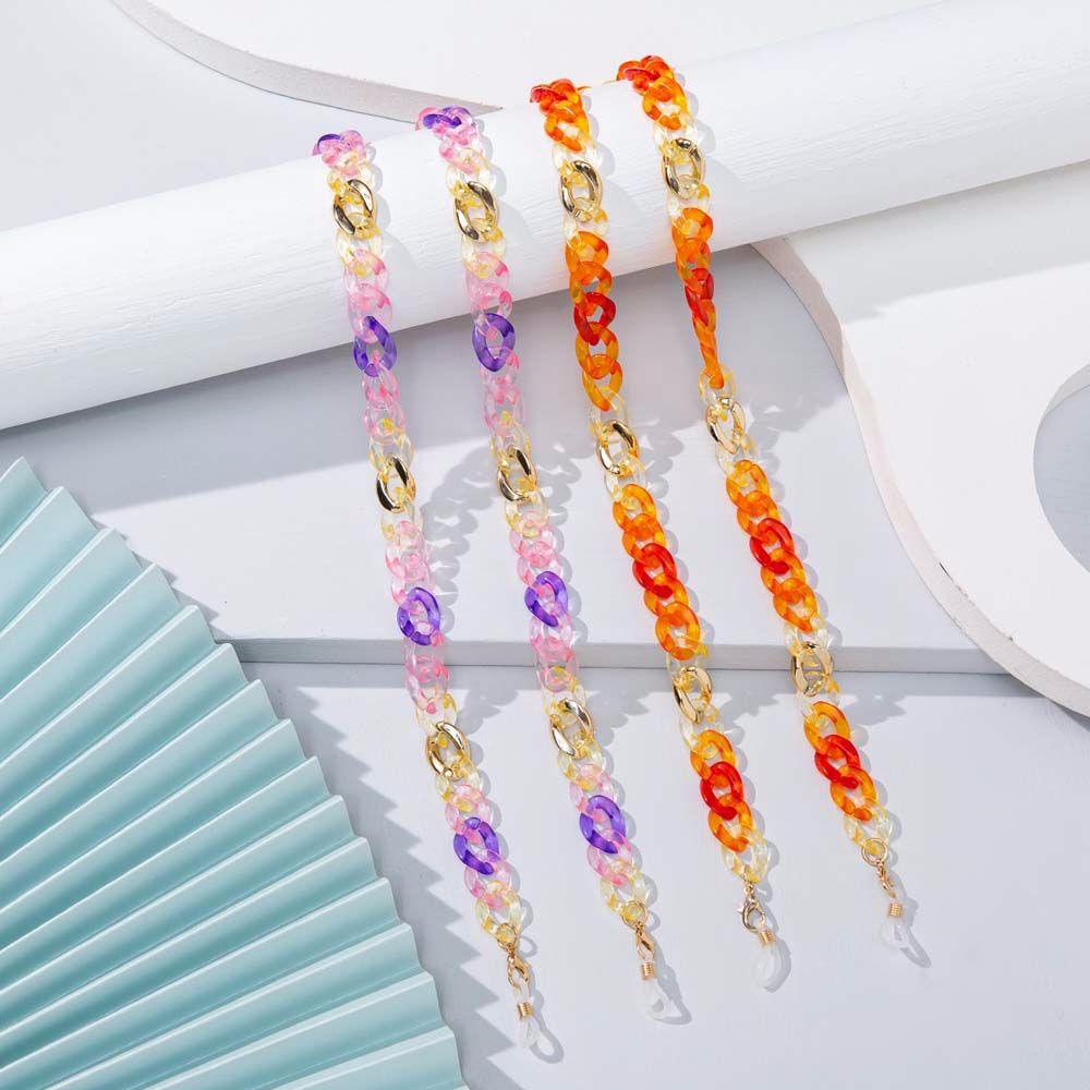 Dây Đeo Kính Acrylic Màu Kẹo Thời Trang Cho Nữ