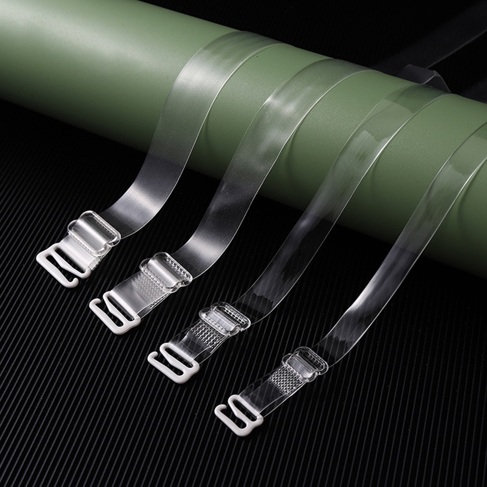 Dây Áo Ngực Trong Suốt Kẻ Sọc Co Giãn Cao Cài Nút Điều Chỉnh Được Phong Cách Mới