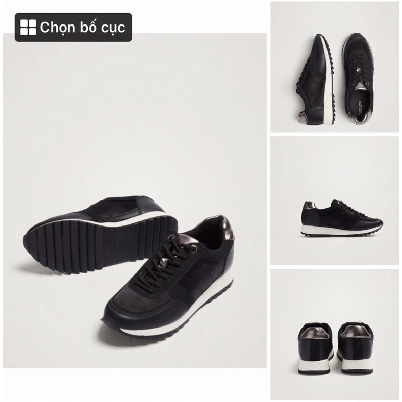 Giầy sneaker par.fois . xuất uk