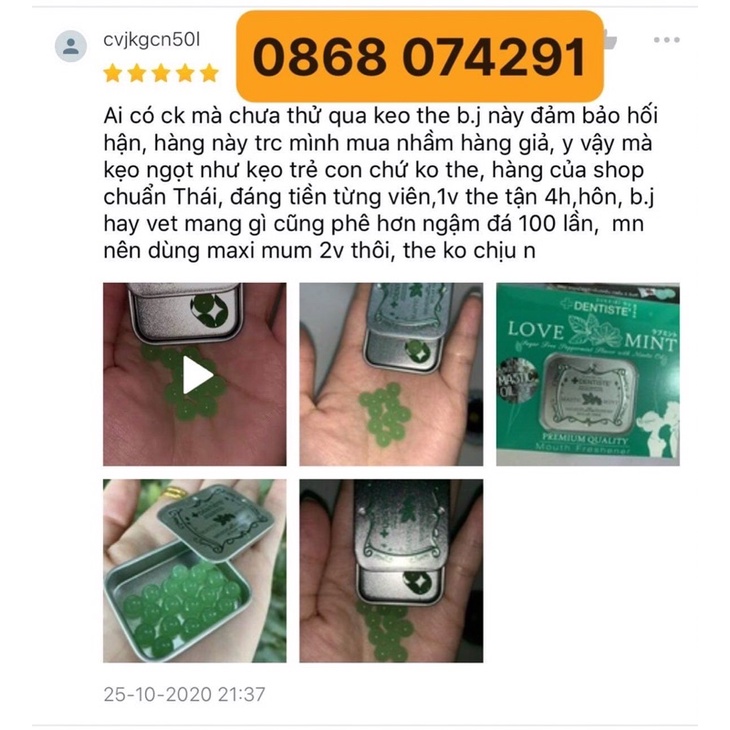 [CHỈ BÁN HÀNG THÁI] VIÊN NGẬM B.J BAC HA MÁT THÁI LAN [SẴN][FREESHIP][CHE TEN KHI GIAO][CỰC ĐA] | BigBuy360 - bigbuy360.vn