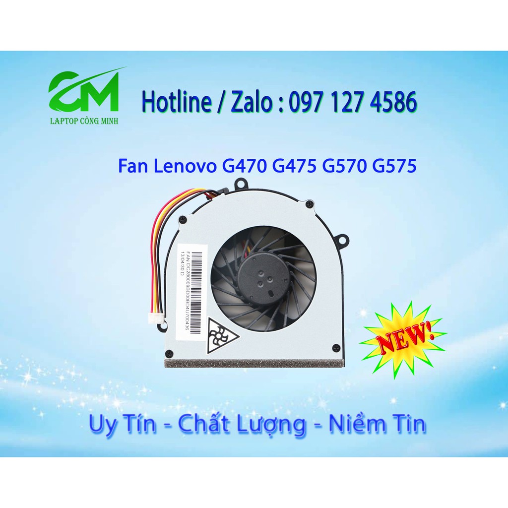 Fan Quạt Tản Nhiệt Cpu  Lenovo G470 G470A G470H G475 G570 G575 NEW