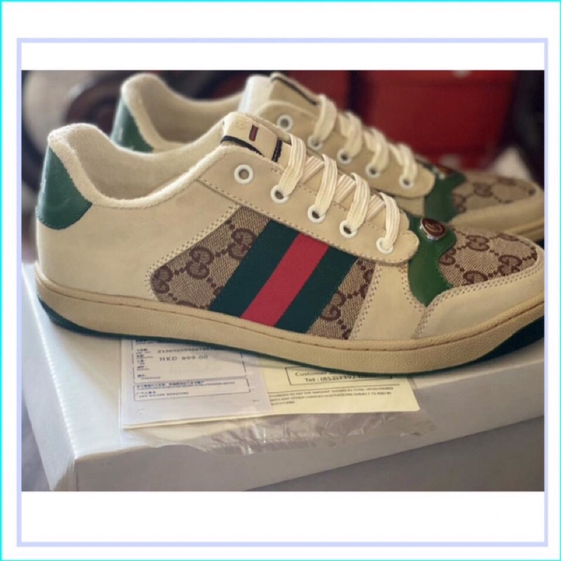 Giày thể thao nam nữ sneaker  ❤️(FREE ship ]❤️   Giày gucci sơn tùng  ,  gc da lộn hàng 11 cao cấp