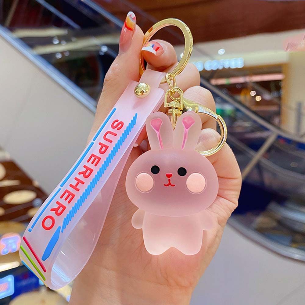 Móc Khóa Hình Động Vật Hoạt Hình Nhiều Màu Sắc Dễ Thương