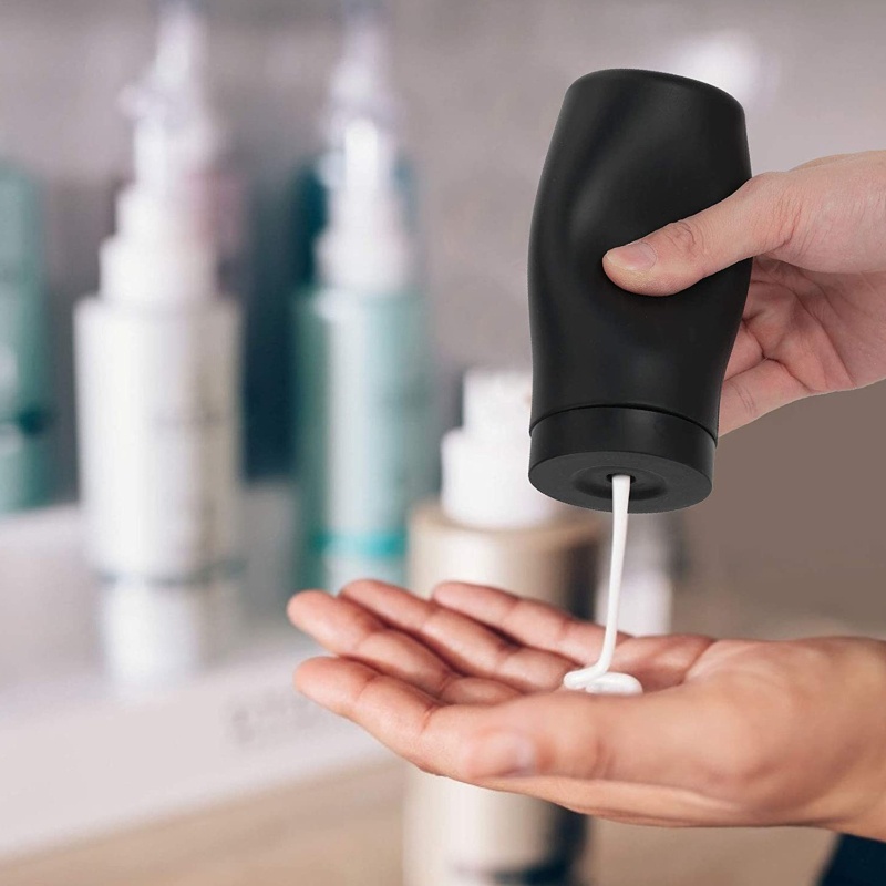 ✿ Bình Silicone Đựng Xà Phòng Rửa Tay Dung Tích Lớn 240ml