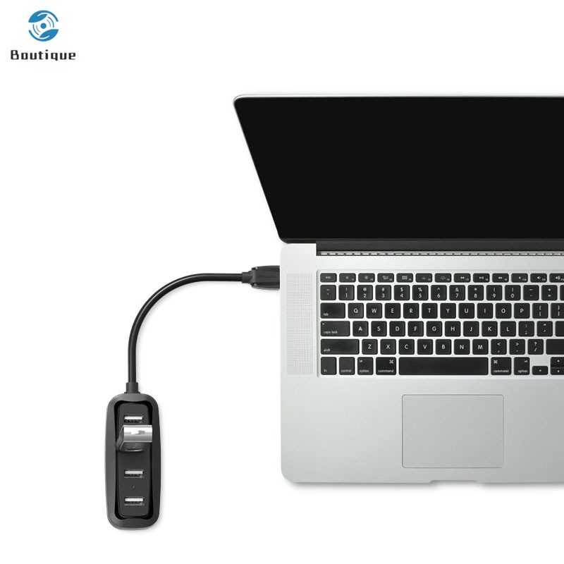 Bộ Chia 4 Cổng Usb Tốc Độ Cao Cho Laptop / Điện Thoại