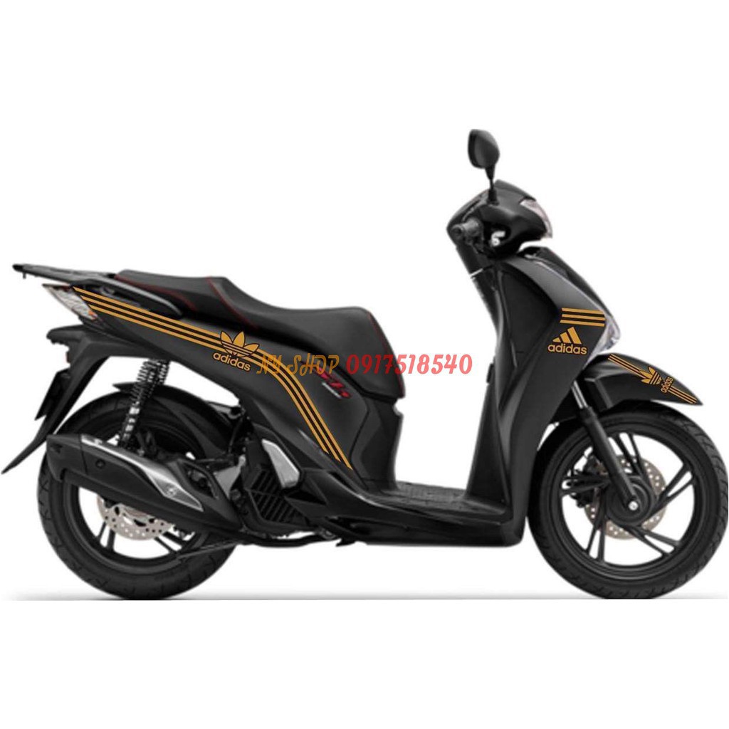 Tem chỉ xe SH Adidas