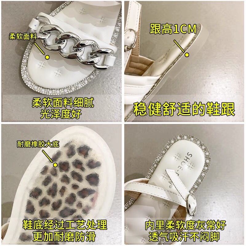 Dép quai hậu xích sang chảnh