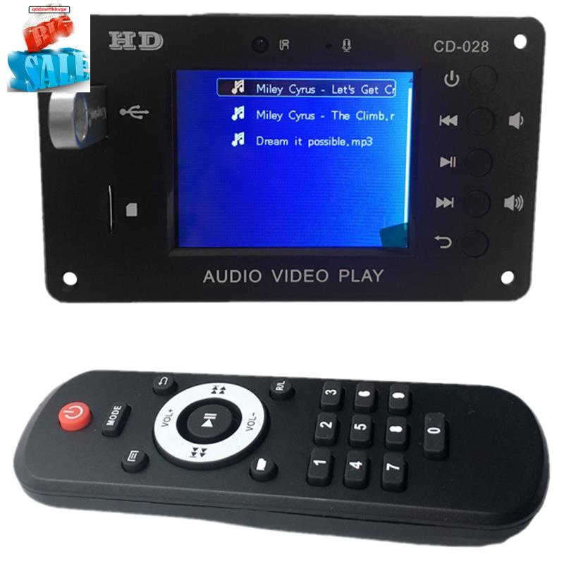 Bảng Mạch Giải Mã Âm Thanh Mp3 Bluetooth 5.0 Wav Ape Fm Radio Usb Tf Cho Xe Hơi