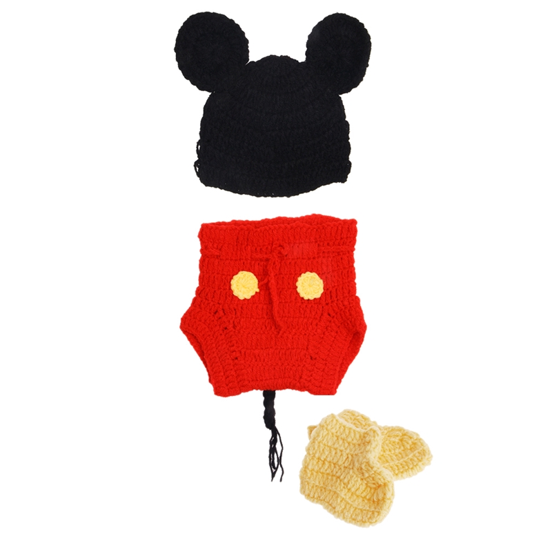 Bộ trang phục dệt kim 3 mảnh hóa trang cho bé