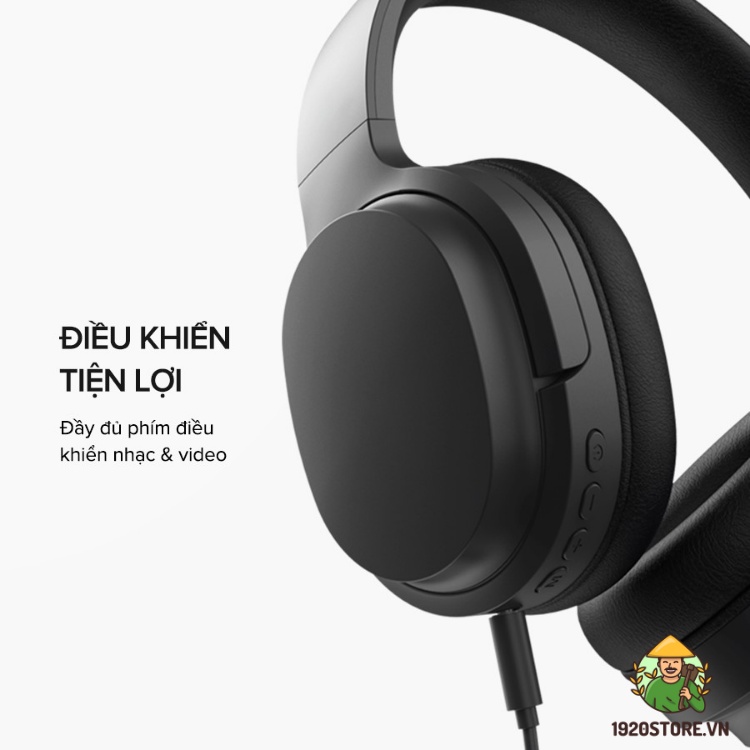 Tai Nghe Bluetooth Headphone HAVIT i62, Driver 40mm, BT 5.3, Nghe Đến 8H, Gập Gọn - Chính Hãng BH 12T
