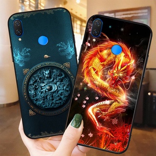 ốp lưng điện thoại huawei nova 3 / nova 3i bộ hình bọ cạp rồng phong cách nam