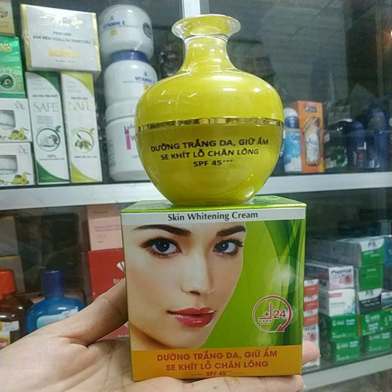 KEM DƯỠNG TRẮNG,GIỮ ẨM,SE KHÍT LỖ CHÂN LÔNG"MIỀN THẢO MỘC"20GR